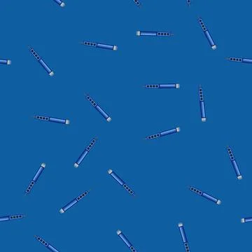 Seamless pattern control insulin pen cartoon vector Stock Illustration