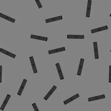 Seamless pattern control tv remote cartoon vector Stock Illustration