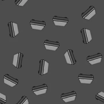 Seamless pattern cook sandwich maker cartoon vector Stock Illustration