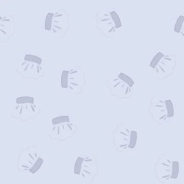 Seamless pattern cooker chef hat cartoon vector Stock Illustration