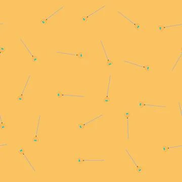 Seamless pattern cooking candy thermometer cartoon vector Stock Illustration