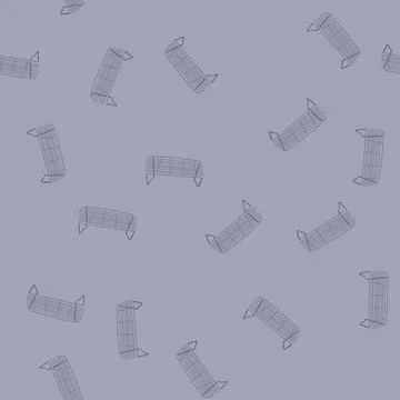 Seamless pattern cooking grill rack cartoon vector Stock Illustration