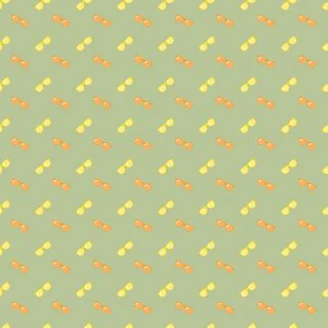 Seamless pattern with cool sunglasses. exotic fashion trend of eyeglasses Stock-Illustration