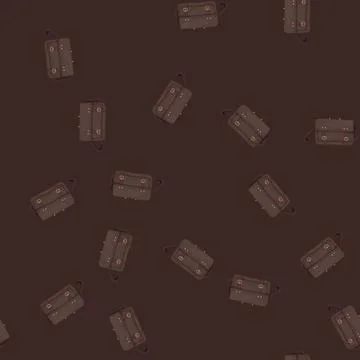 Seamless pattern coporate briefcase color icon vector イラスト素材
