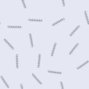 Seamless pattern cord cable organizer cartoon vector Stock Illustration