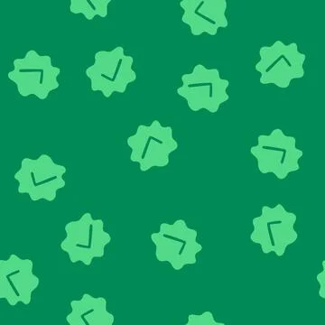 Seamless pattern correct check mark cartoon vector Stock Illustration