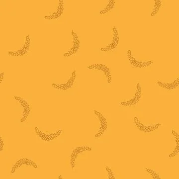 Seamless pattern cosmos magic star arch cartoon vector Stock Illustration