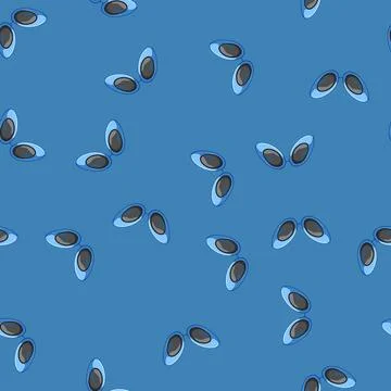 Seamless pattern costume party glasses cartoon vector 库存插图