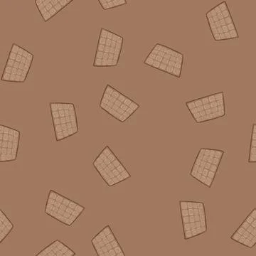 Seamless pattern cotton fiber rug natural cartoon vector 스톡 일러스트