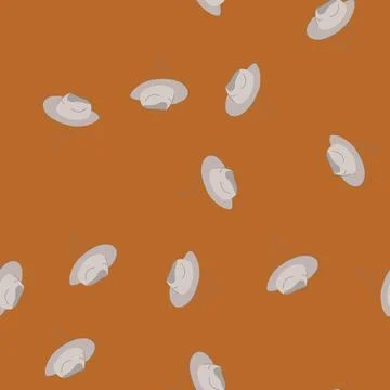 Seamless pattern country cowboy hat cartoon vector Stock Illustration