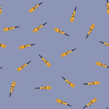 Seamless pattern coverage garden sprinkler cartoon vector Stock Illustration