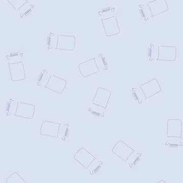 Seamless pattern cow metal milk can cartoon vector Stock Illustration