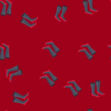 Seamless pattern cozy socks soccer cartoon vector イラスト素材