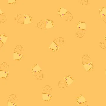 Seamless pattern cozy swaddle wrap cartoon vector Stock Illustration