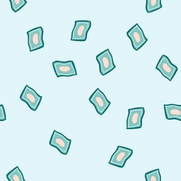 Seamless pattern cozy wool carpet cartoon vector Stock Illustration