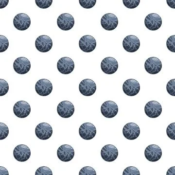 Seamless pattern with cracked stone sphere texture Illustrazione stock
