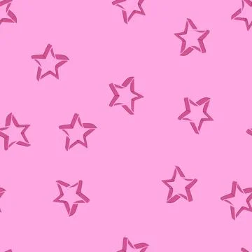 Seamless pattern craft cookie cutter cartoon vector Stock Illustration