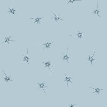 Seamless pattern crash broken glass cartoon vector Stock Illustration
