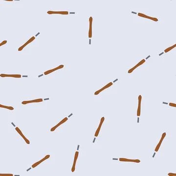 Seamless pattern create chisel carving cartoon vector Stock Illustration