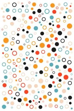 Seamless pattern with creative abstract shapes for your clothes, dress, and.. Stock Illustration
