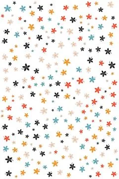 Seamless pattern with creative abstract shapes for your clothes, dress, and.. Stock Illustration