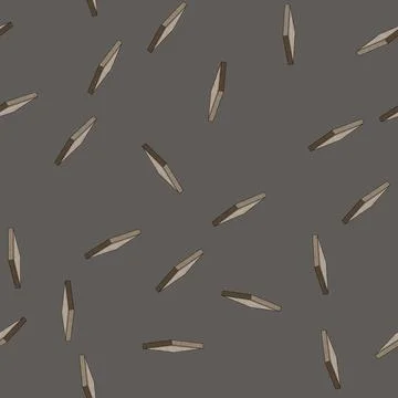 Seamless pattern creativity wood platform cartoon vector Stock Illustration