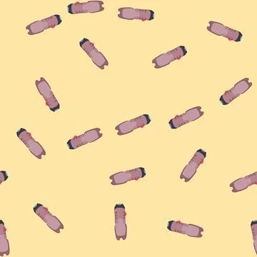 Seamless pattern crime taser gun cartoon vector Stock Illustration