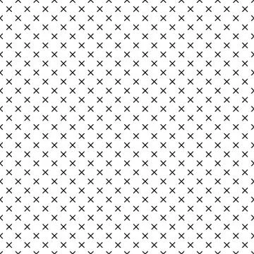 Seamless pattern from crossed lines. Endless background from crosses Stock Illustration