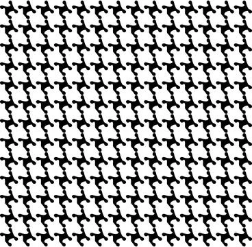 Seamless pattern. Crow s foot. Retro style. Classic black and white pattern Stock Illustration