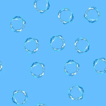 Seamless pattern crystal electric orb cartoon vector Stock Illustration