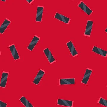 Seamless pattern crystal electronic translator cartoon vector Stock Illustration