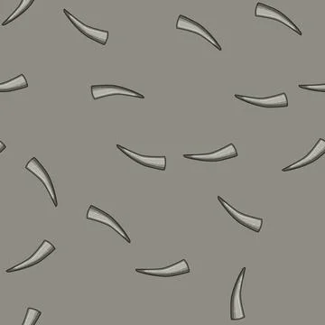 Seamless pattern crystal viking horn cartoon vector Stock Illustration