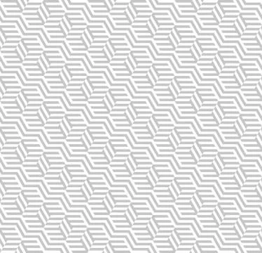 Seamless pattern with cubes. Repeating modern stylish geometric background Stock Illustration