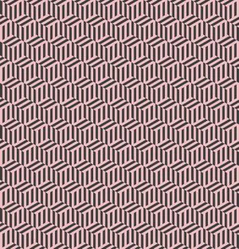 Seamless pattern with cubes. Repeating modern stylish geometric background Illustrazione stock