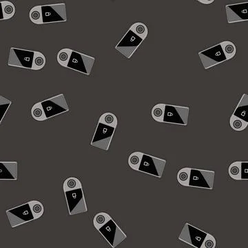 Seamless pattern currency crypto wallet cartoon vector Stock Illustration