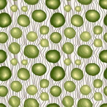 Seamless pattern with curves gradient spots or blotches on the background of the Stock Illustration