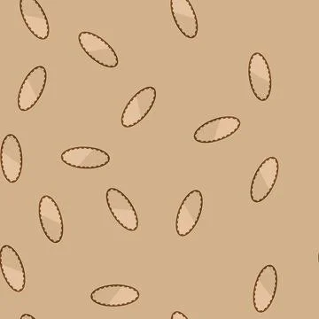 Seamless pattern custom leather patch cartoon vector 스톡 일러스트