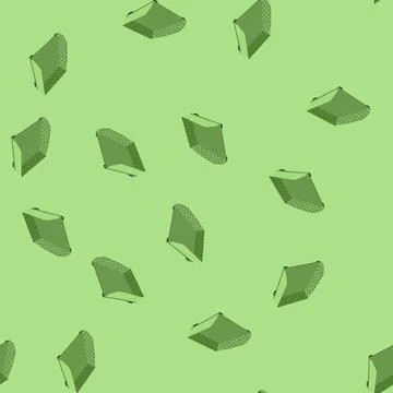 Seamless pattern cut desk tray cartoon vector Stock Illustration