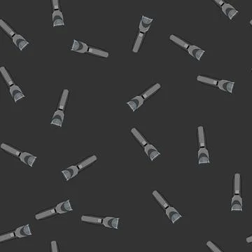 Seamless pattern cut hair clipper cartoon vector Stock Illustration