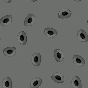 Seamless pattern cute cat tree cartoon vector Stock Illustration