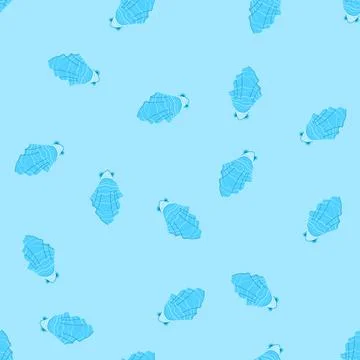 Seamless pattern cute hooded baby towel cartoon vector Stock Illustration