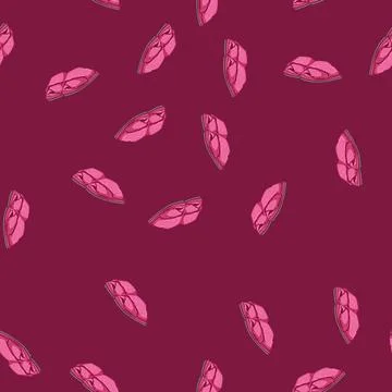 Seamless pattern cute kid slippers cartoon vector Stock Illustration