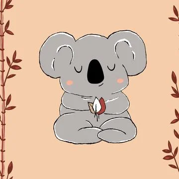 Seamless pattern with cute panda baby on color background. Funny asian animals 스톡 일러스트