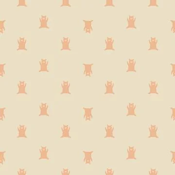 Seamless pattern cute pigs. Background of chubby piggy in doodle style. Stock Illustration