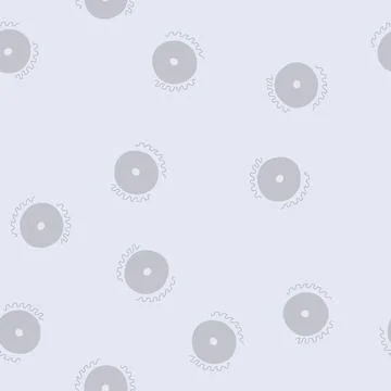 Seamless pattern cutting circular saw blade cartoon vector Stock Illustration