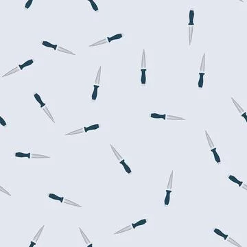Seamless pattern dagger with sharp blade vector design 스톡 일러스트
