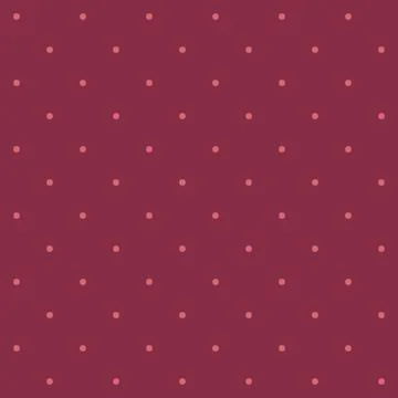 Seamless pattern dark dot on a moderate red-purple background. Burgundi color Illustrazione stock