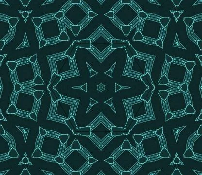 Seamless pattern dark green Stock Illustration