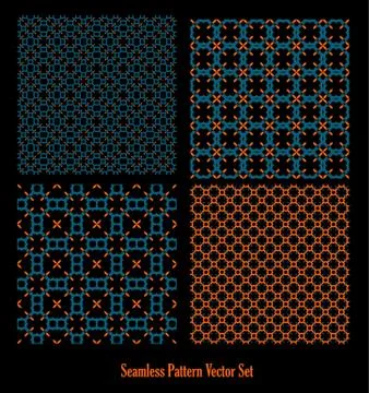 Seamless pattern dark Stock Illustration