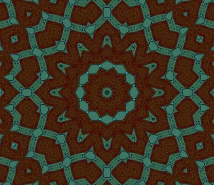 Seamless pattern dark red green Stock Illustration